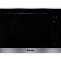 Miele M6022SC 50cm Built In Microwave Oven and Grill in Clean Steel